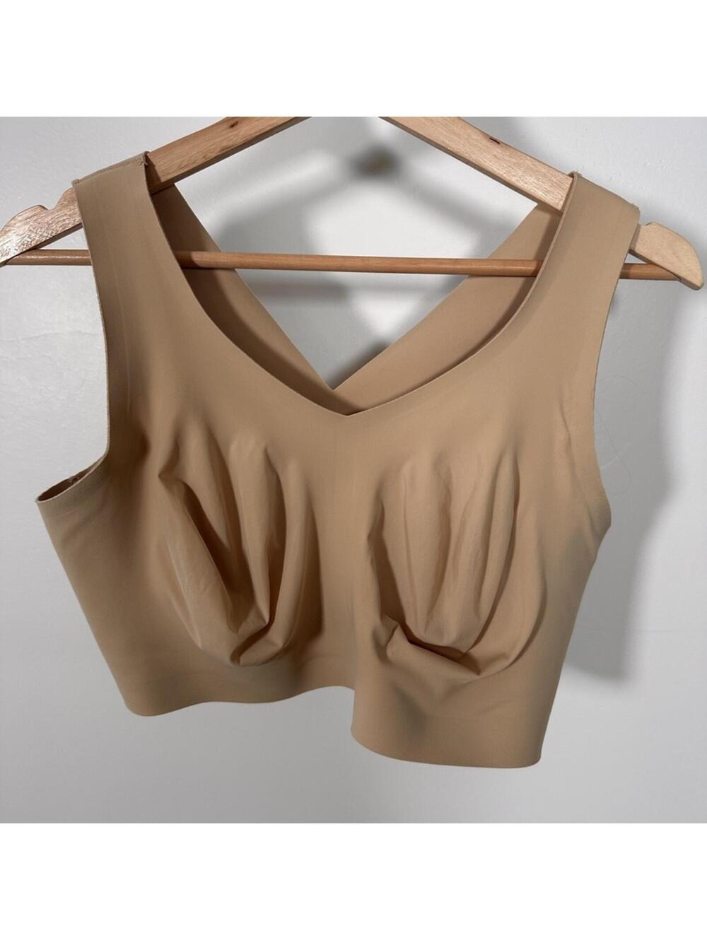 Evelyn Bobbie Defy Bra Size XL Nude Cream - Picture 2 of 6